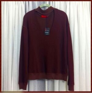 Sexy Winter Sweater n:PHILANTHROPY scoop neck Sweatshirt Streetwear Valentine's